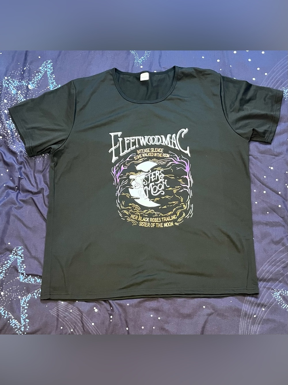 Women’s XXL Fleetwood Mac Black Graphic Band Tee